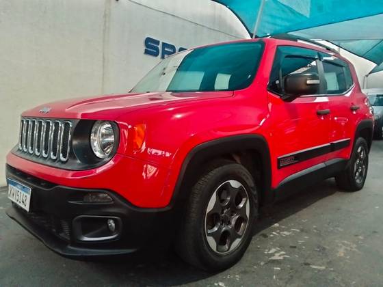 JEEP RENEGADE 1.8 16V FLEX SPORT 4P AUTOMÁTICO JEEP RENEGADE 1.8 16V FLEX SPORT 4P AUTOMÁTICO